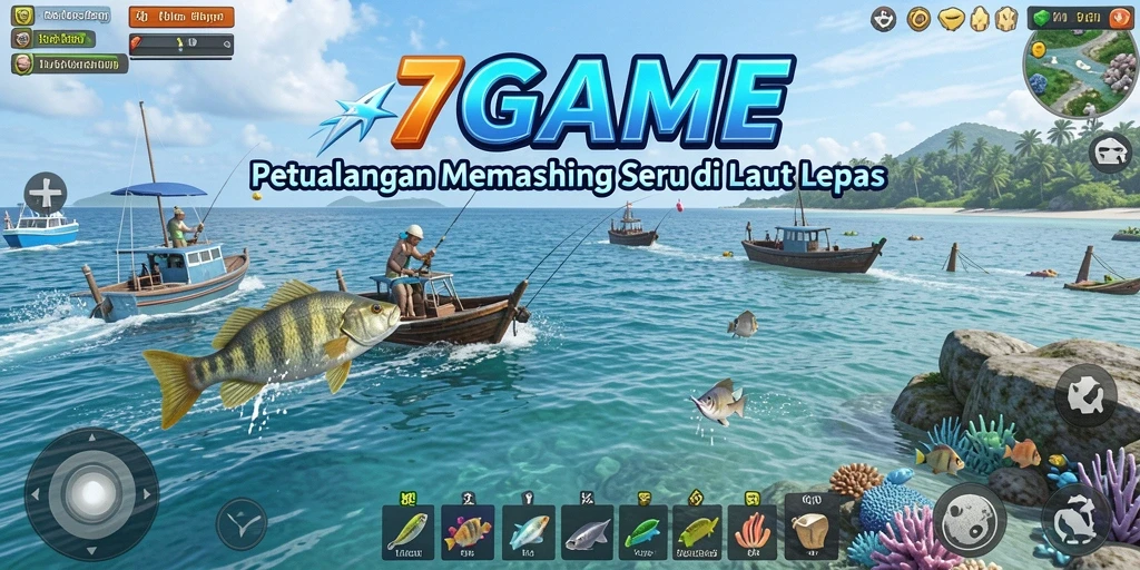 Tangkapan ikan yang menakjubkan di <strong>7GAME</strong>!