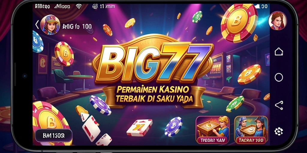 Tampilan gameplay seru di BIG77 dengan grafis menawan.