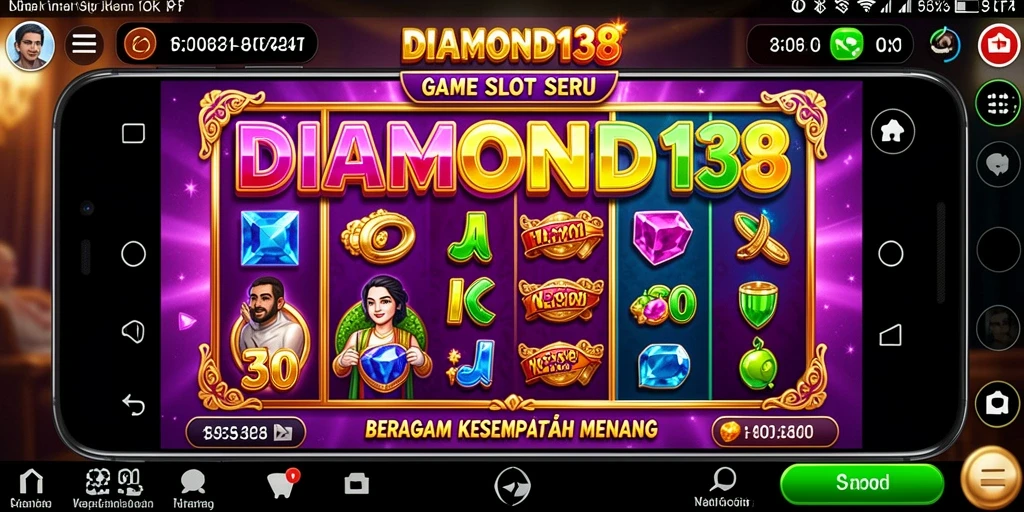 Tangkap momen seru gameplay Slot DIAMOND138.