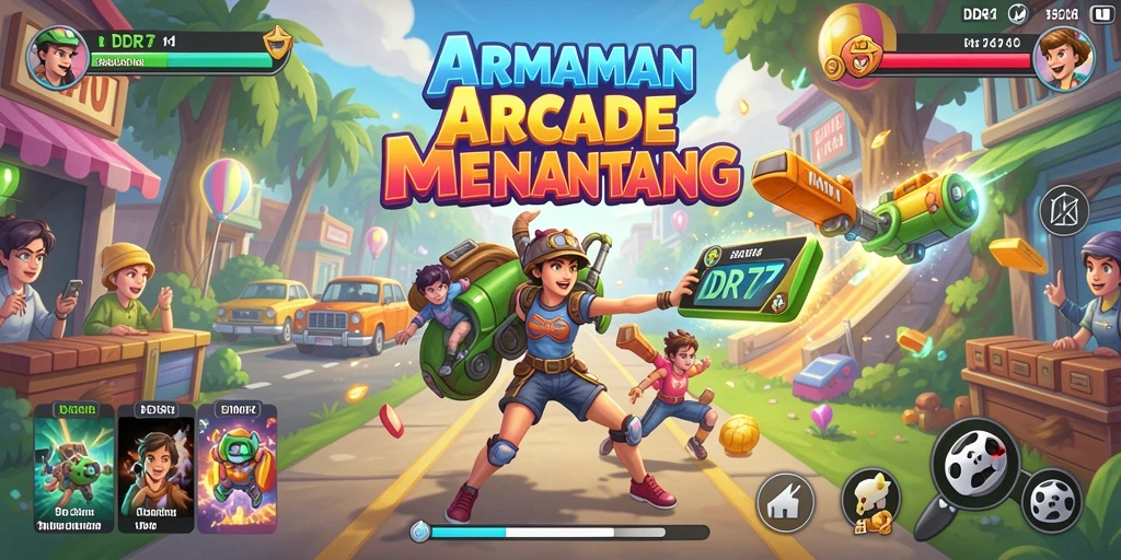 Tampilan gameplay IDR77 yang penuh tantangan dan keseruan.