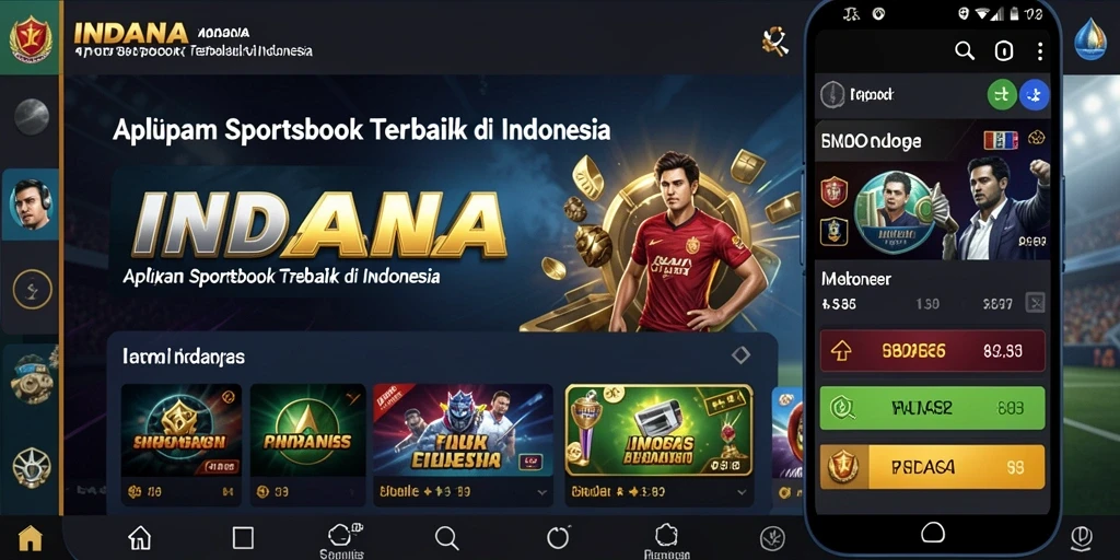Screenshot gameplay INDAAA yang menunjukkan berbagai opsi taruhan.