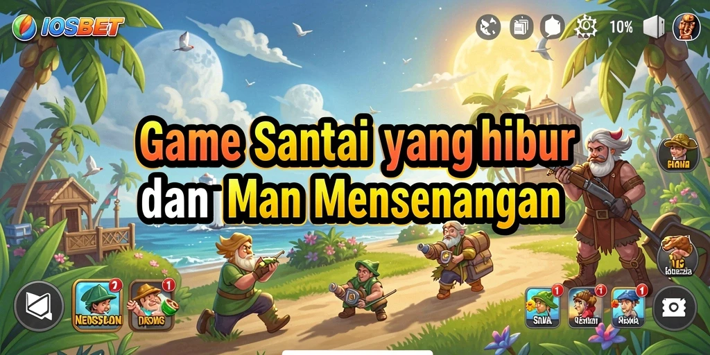 Tampilan seru dari gameplay IOSBET yang menghibur.
