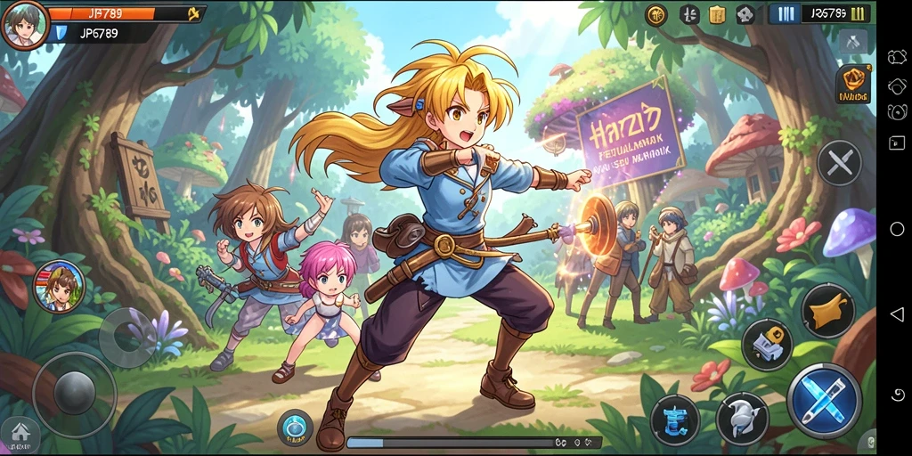 Tampilan gameplay JP6789 yang penuh warna dan dinamis.