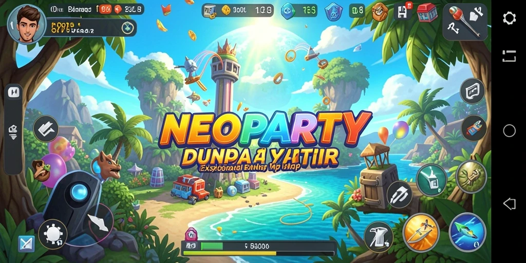 Gameplay NEOPARTY yang menakjubkan dalam dunia Open World.