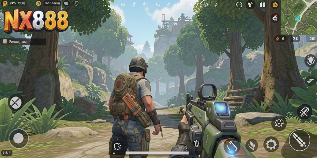 Gameplay seru di NX888 dengan aksi tembak-menembak yang mendebarkan.