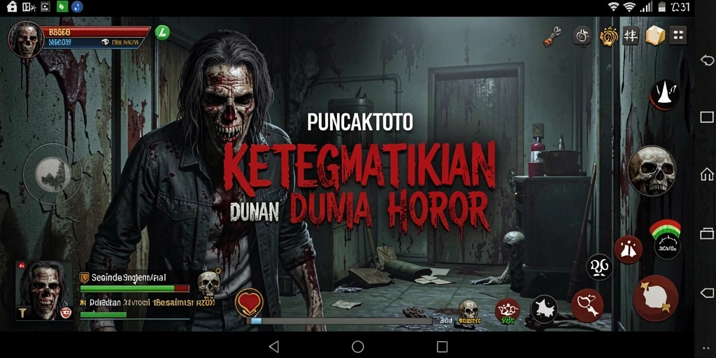 Tangkapan layar gameplay menyeramkan di PUNCAKTOTO.
