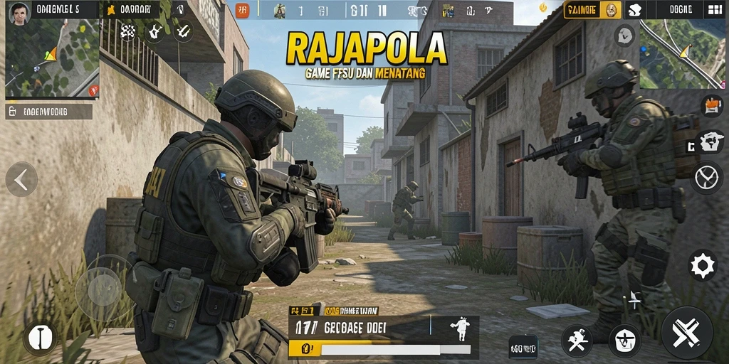 Tampilan menarik dari gameplay RAJAPOLA yang penuh aksi.