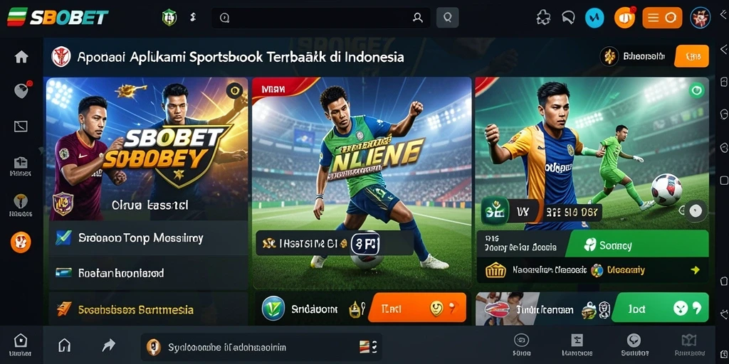 Tampilan gameplay Sportsbook SBOBET yang menarik dan interaktif.