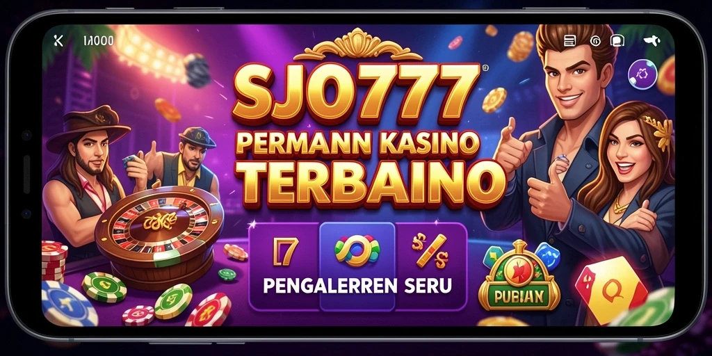 Screenshot gameplay SJO777 menampilkan suasana Kasino yang mendebarkan.