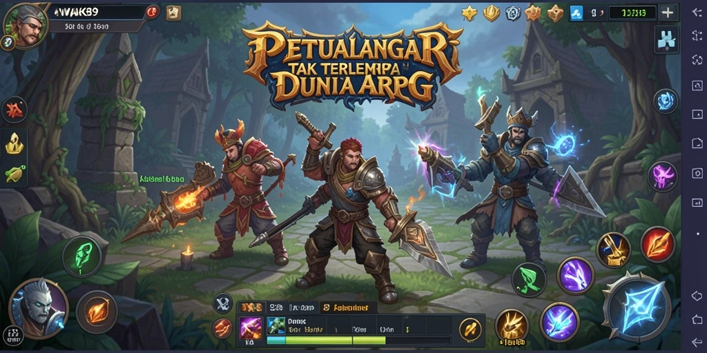 Screenshot WAK89 menampilkan aksi pertarungan yang seru dan sinematik.